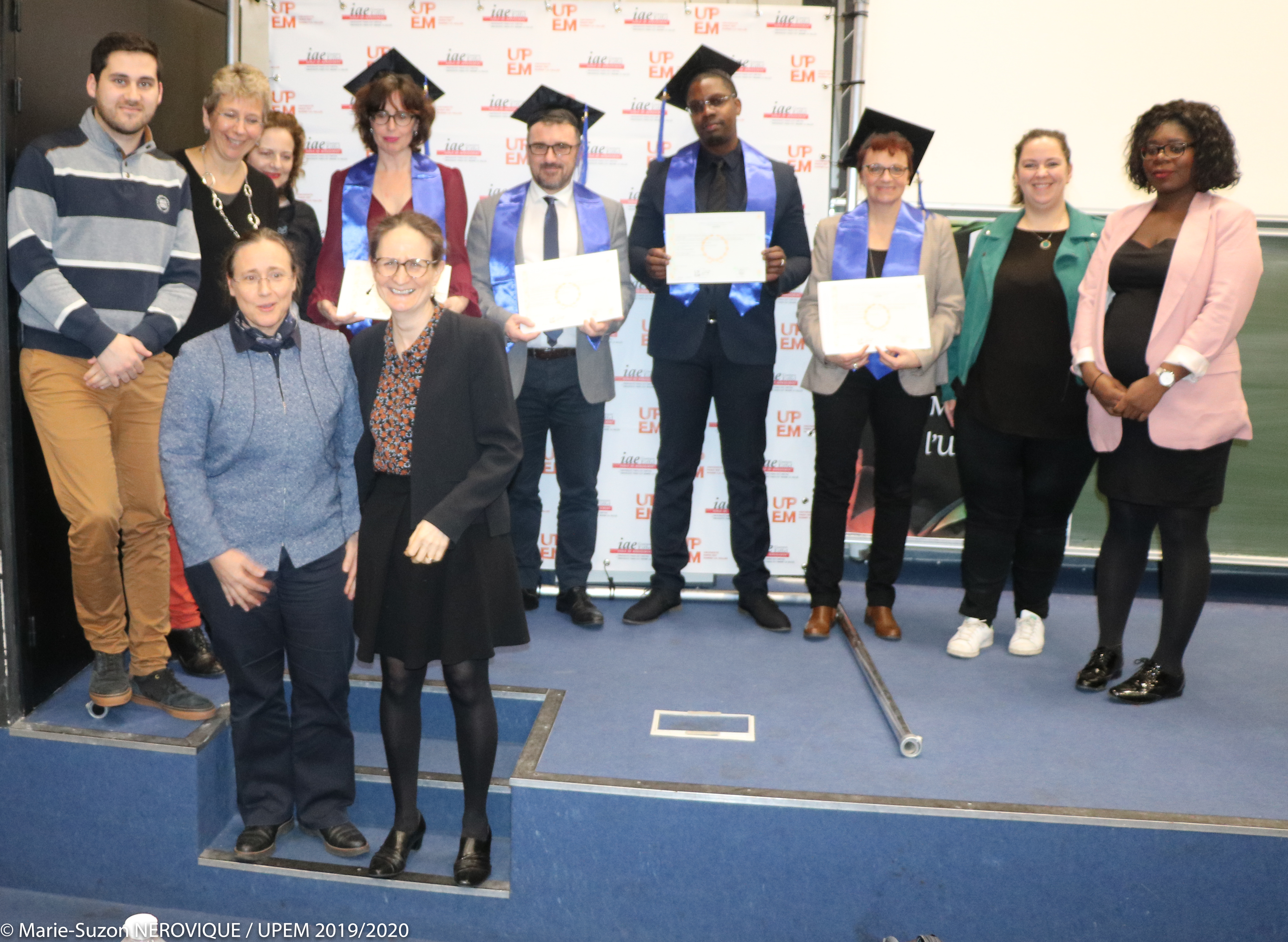 Ceremonie remise de diplomes GESCFA et GEDOS 2